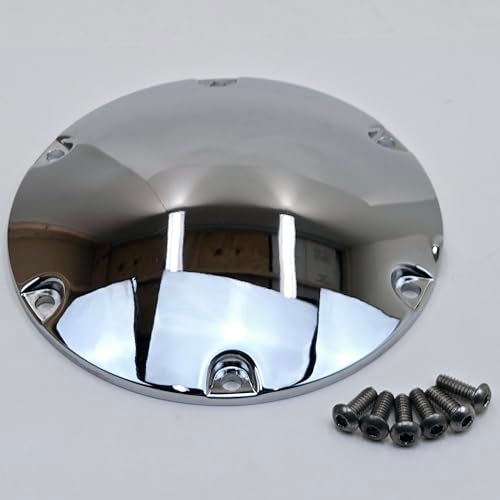 Chrome 6Hole Domed ClutchDerby Cover for ALL 20042022 Harley Sportster XL883  XL1200 Evolution Models Does Not Fit 2021 RH975SRH1250S Models  Includes Mounting Hardware Replaces HD 3476004